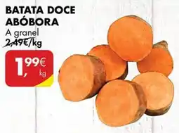 Pingo Doce Batata doce abóbora a granel promoção