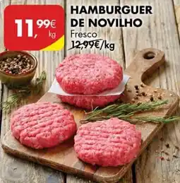 Pingo Doce Hamburguer de novilho fresco promoção