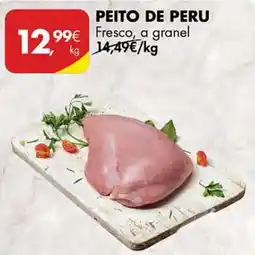 Pingo Doce Peito de peru fresco, a granel promoção
