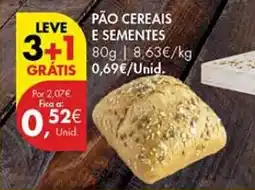 Pingo Doce Pão cereais e sementes promoção