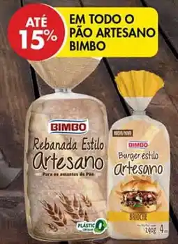 Pingo Doce Em todo o pão artesano bimbo promoção