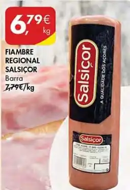 Pingo Doce Fiambre regional salsicor barra promoção