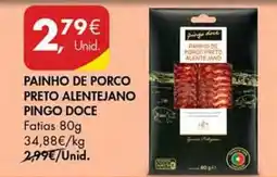 Pingo Doce Painho de porco preto alentejano pingo doce fatias promoção