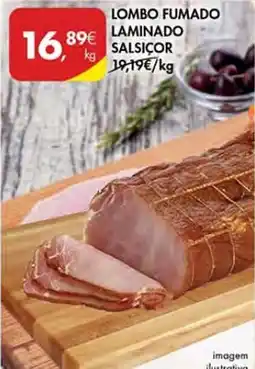 Pingo Doce Lombo fumado laminado salsicor promoção