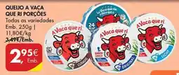 Pingo Doce Queijo a vaca que ri porções promoção