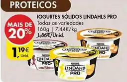 Pingo Doce Iogurtes sólidos lindahls pro promoção