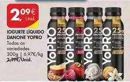 Pingo Doce Iogurte líquido danone yopro promoção