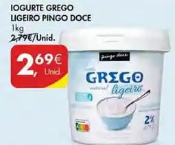 Pingo Doce Iogurte grego ligeiro pingo doce promoção