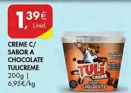 Pingo Doce Creme c/ sabor a chocolate tulicreme promoção