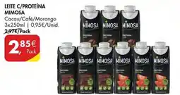 Pingo Doce Leite c/proteína mimosa promoção