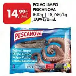 Pingo Doce Polvo limpo pescanova promoção