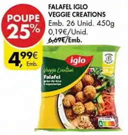 Pingo Doce Falafel iglo veggie creations promoção