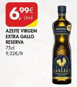 Pingo Doce Azeite virgem extra gallo reserva promoção