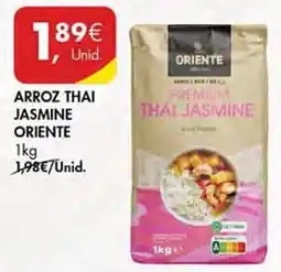 Pingo Doce Arroz thai jasmine oriente promoção