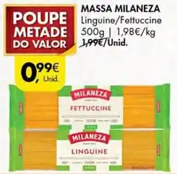 Pingo Doce Massa milaneza promoção
