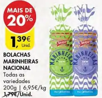 Pingo Doce Bolachas marinheiras nacional promoção