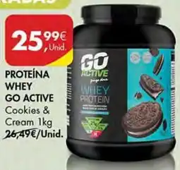 Pingo Doce Proteína whey go active promoção