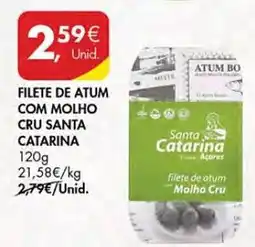 Pingo Doce Filete de atum com molho cru santa catarina promoção