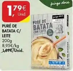 Pingo Doce Puré de batata c/ leite promoção