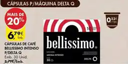 Pingo Doce Cápsulas de café bellissimo intenso p/delta q promoção