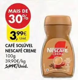 Pingo Doce Café solúvel nescafé creme promoção