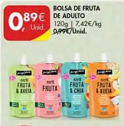 Pingo Doce Bolsa de fruta de adulto promoção