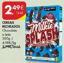 Pingo Doce Cereais recheados promoção