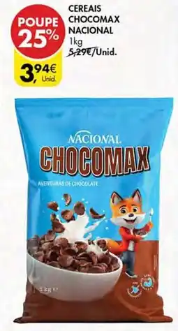 Pingo Doce Cereais chocomax nacional promoção