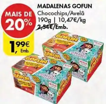 Pingo Doce Madalenas gofun promoção