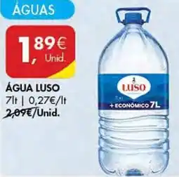 Pingo Doce Água luso promoção