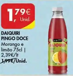 Pingo Doce Daiquiri pingo doce promoção