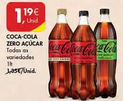 Pingo Doce Coca-cola zero açúcar promoção