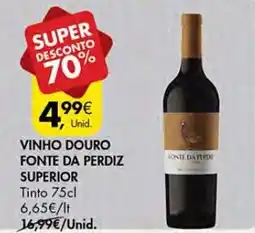 Pingo Doce Vinho douro fonte da perdiz superior promoção