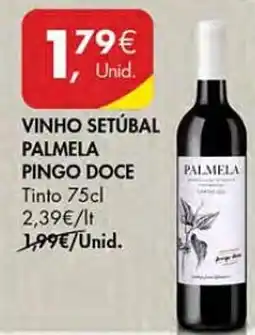 Pingo Doce Vinho setúbal palmela pingo doce tinto promoção