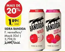 Pingo Doce Sidra bandida promoção