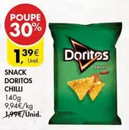 Pingo Doce Snack doritos chilli promoção