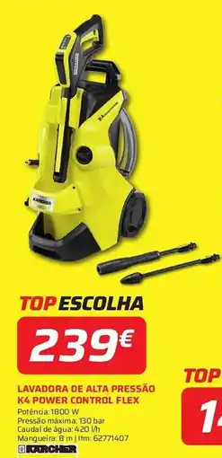 Bricomarché Lavadora de alta pressão k4 power control flex promoção