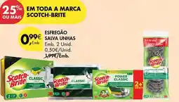 Pingo Doce Esfregão salva unhas promoção