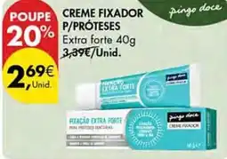 Pingo Doce CREME FUADOR P/PRÓTESES promoção