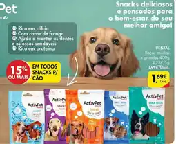 Pingo Doce Activpet dental raças medias e grandes promoção