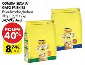Pingo Doce Comida seca p/ gato friskies promoção