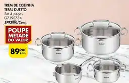 Pingo Doce Trem de cozinha tefal duetto promoção