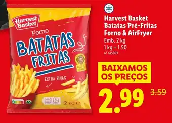 Harvest Basket Batatas Pré-Fritas Forno & AirFryer