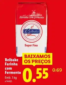 Lidl Belbake Farinha com fermento promoção