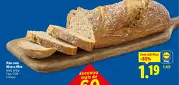 Lidl Pão com Massa Mãe promoção
