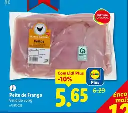 Lidl Peito de Frango promoção