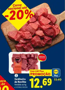 Lidl Jardineira de Novilho promoção