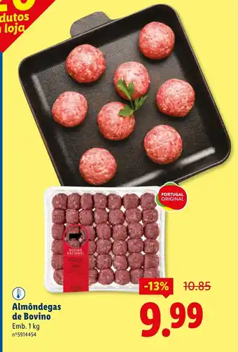 Almôndegas de Bovino