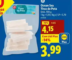 Lidl Ocean Sea Tiras de Pota promoção