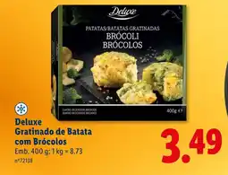 Lidl Deluxe Gratinado de Batata com Brócolos promoção